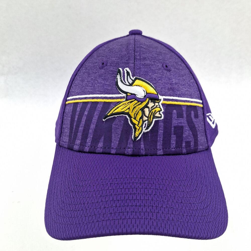 Minnesota Vikings Hat Cap Snap Back Mens One Size Purple NFL Football New Era
